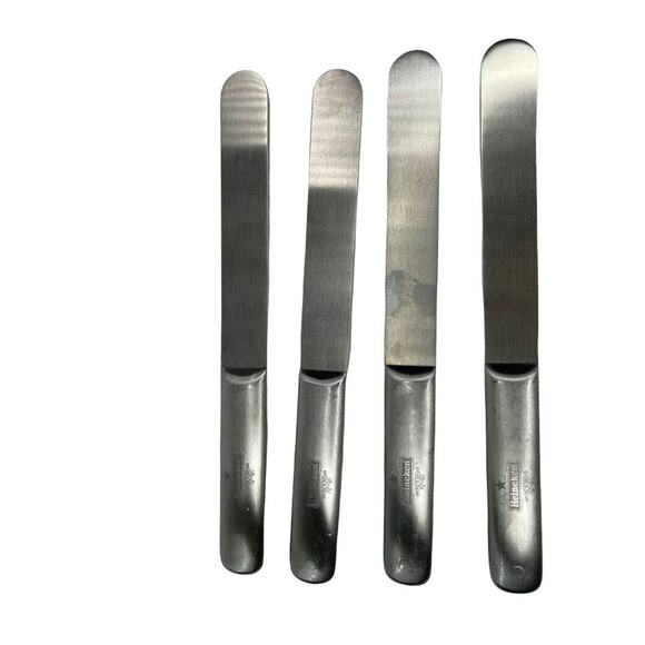 Heineken Skimmer Beer Modern Metal Set Of 4 Stainless Steel Skimmers - Picture 2 of 8